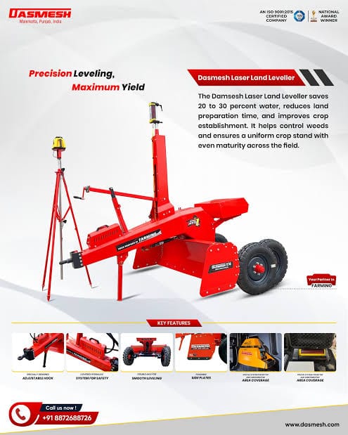 Agricultural machinery parts and tools